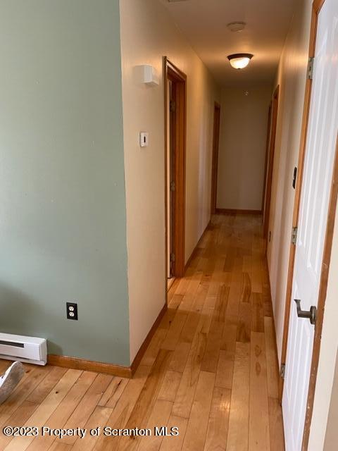 108 Baker Hirkey Road Tunkhannock, PA 18657 - Photo 25 of 66 a view of hallway with a large mirror