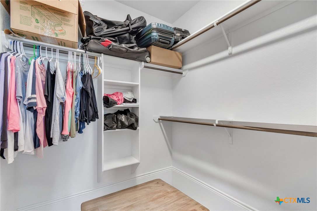 3919 Gracey Lane Kempner, TX 76539 - Photo 40 of 44 a view of walk in closet with clothes