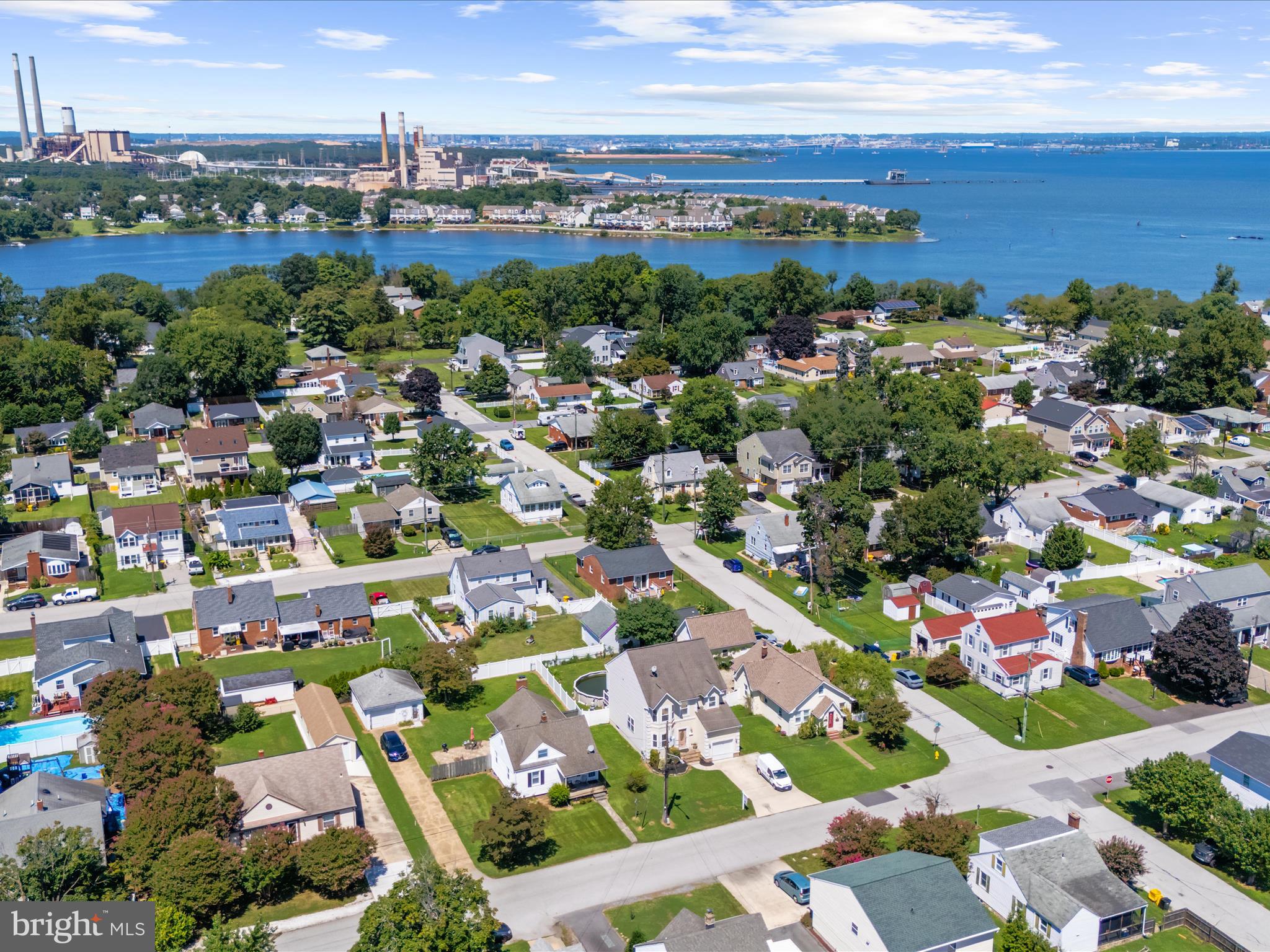 166 Meadow Road Pasadena, MD 21122 - Photo 38 of 47 an aerial view of a city