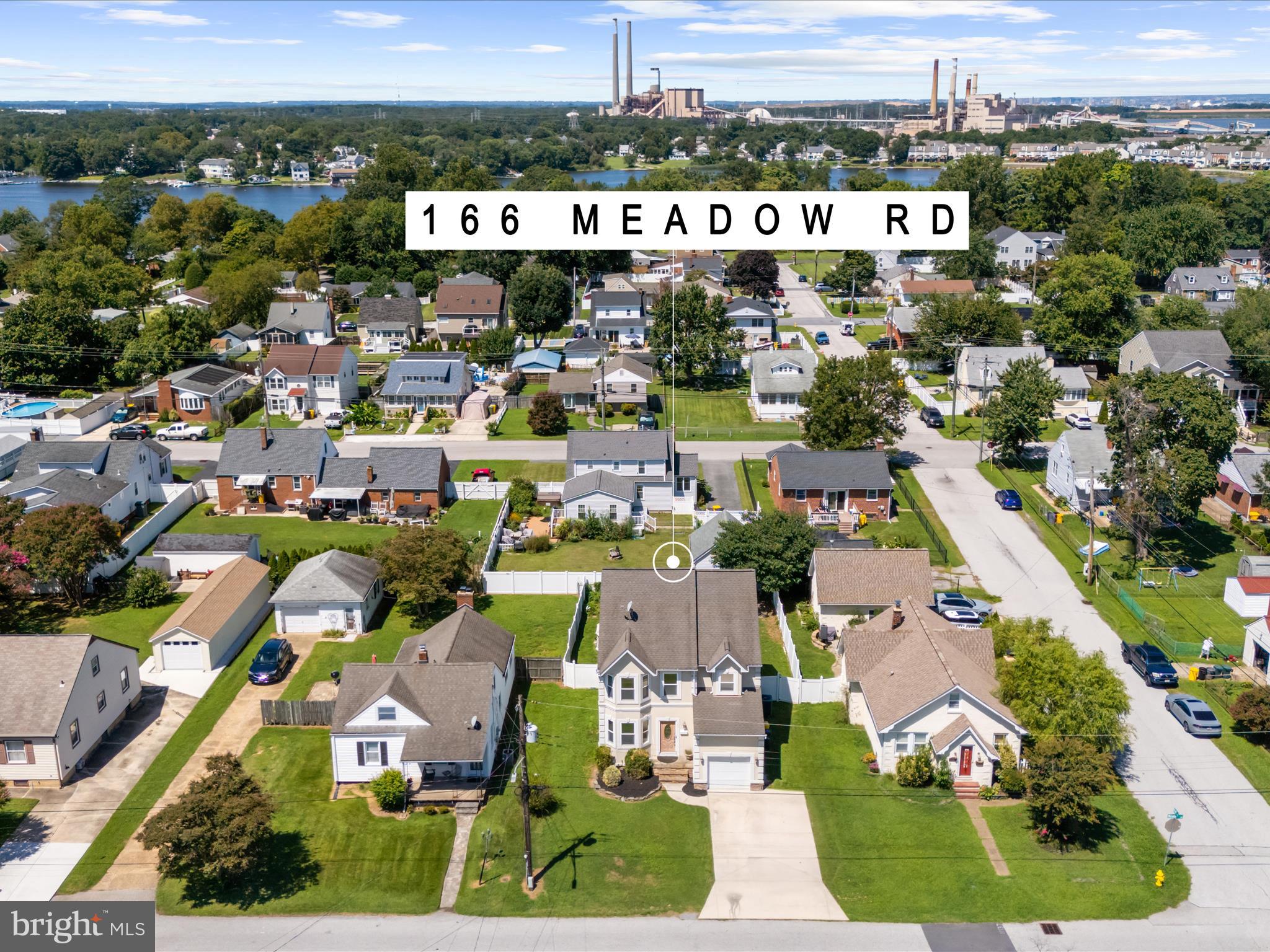 166 Meadow Road Pasadena, MD 21122 - Photo 42 of 47 an aerial view of a city