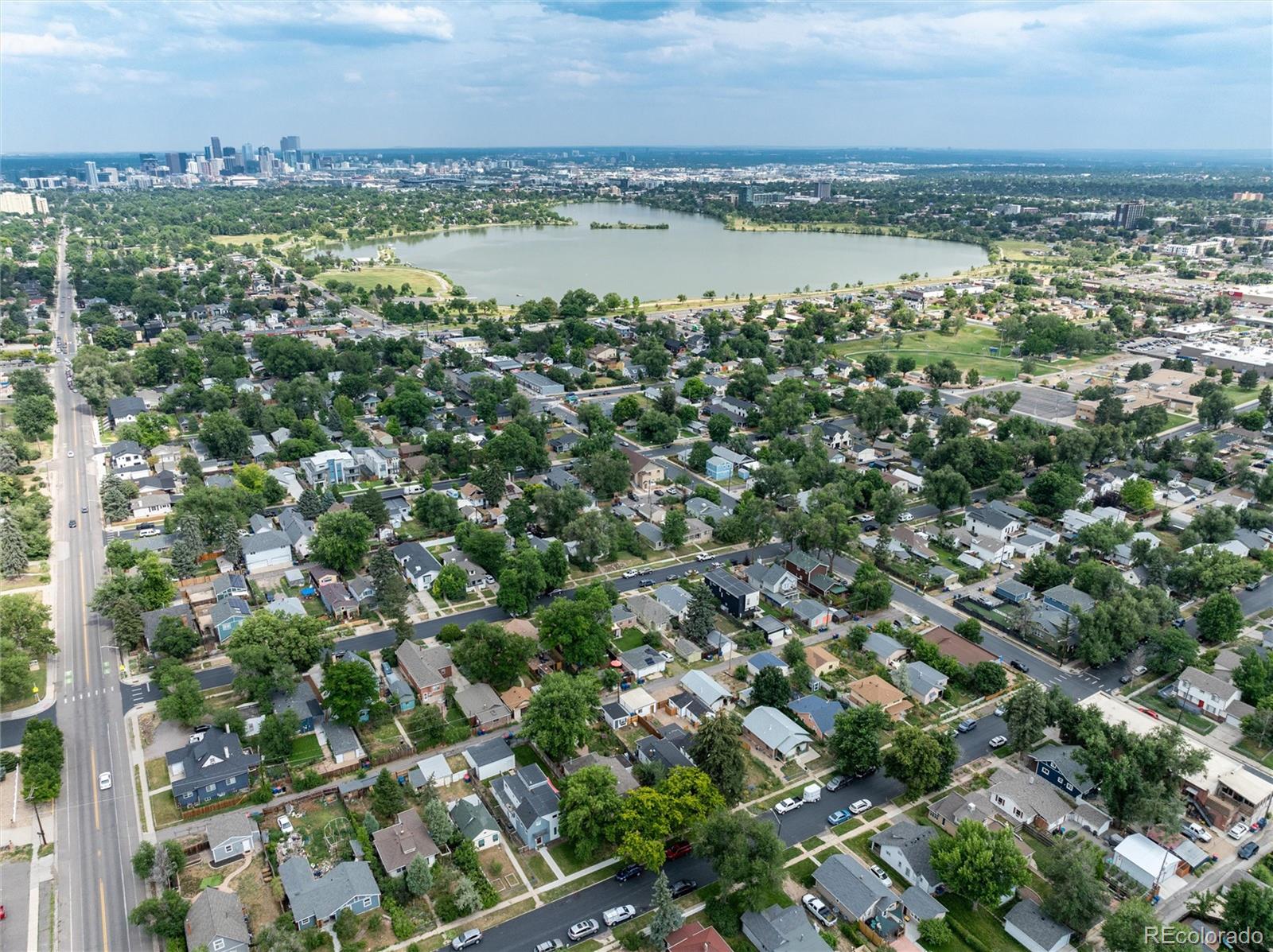 2568 Eaton Street Edgewater, CO 80214 - Photo 21 of 24 a view of a city and lake