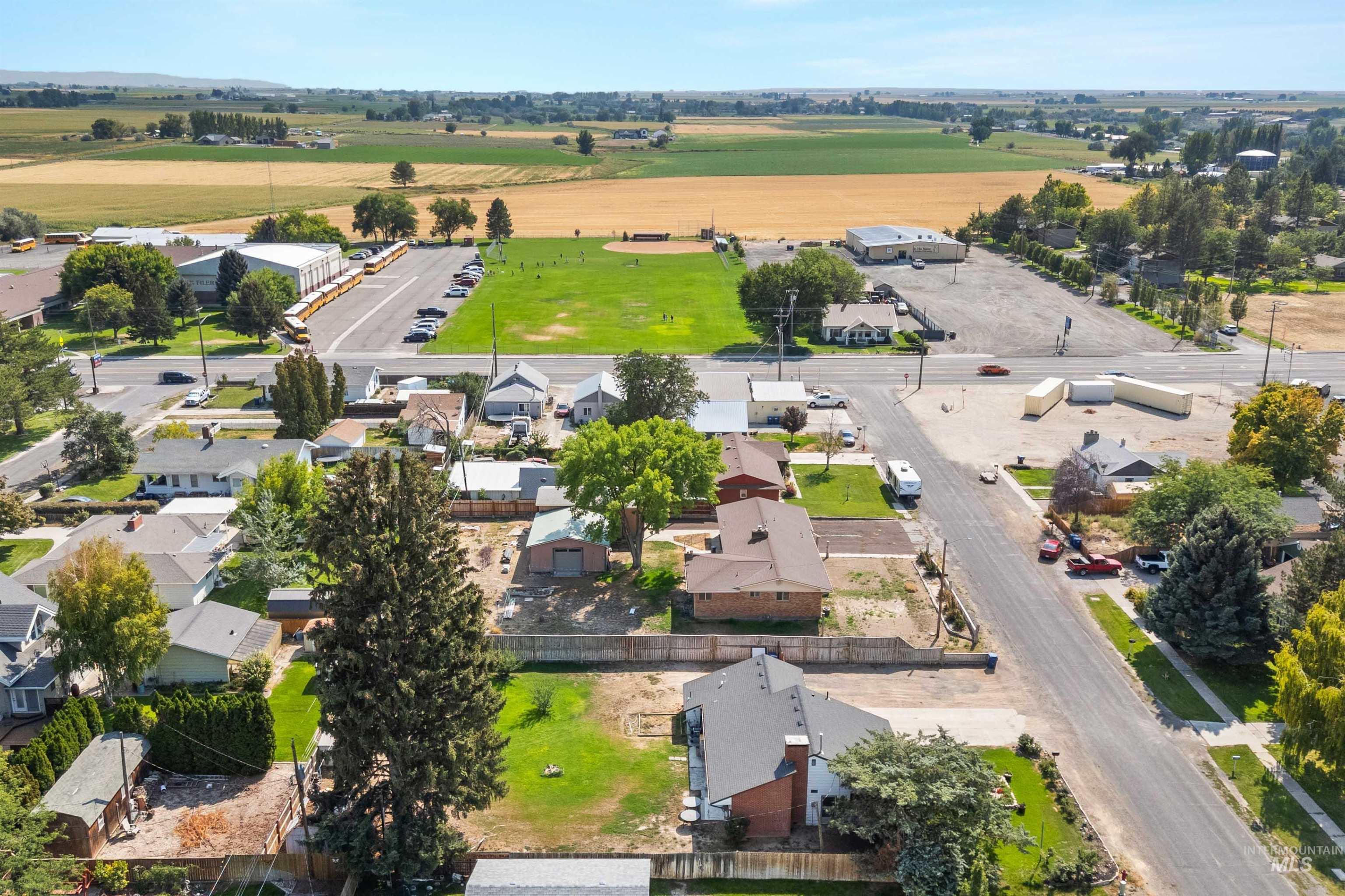 817 Union Avenue Filer, ID 83328 - Photo 32 of 37 Aerial perspective of suburban area