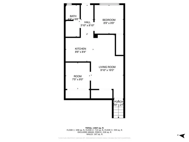 a picture of a wall with a white wall