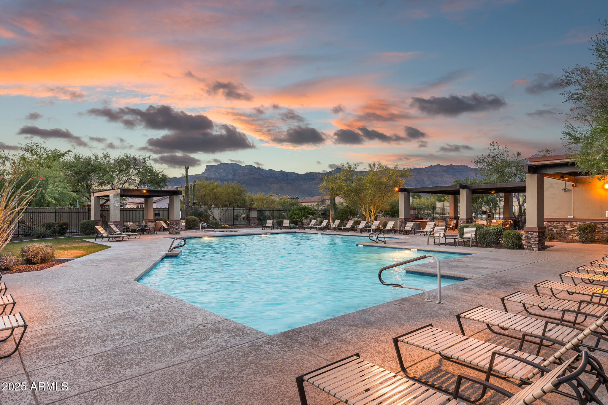 7119 East San Cristobal Way Gold Canyon, AZ 85118 - Photo 54 of 71 02_Lap Pool_Superstition Foothills
