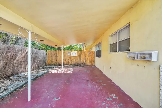 a backyard view of a house