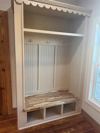 a view of wooden floor