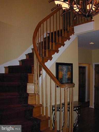 1924 Merrifields Drive Silver Spring, MD 20906 - Photo 3 of 30 Two-story foyer with circular staircase