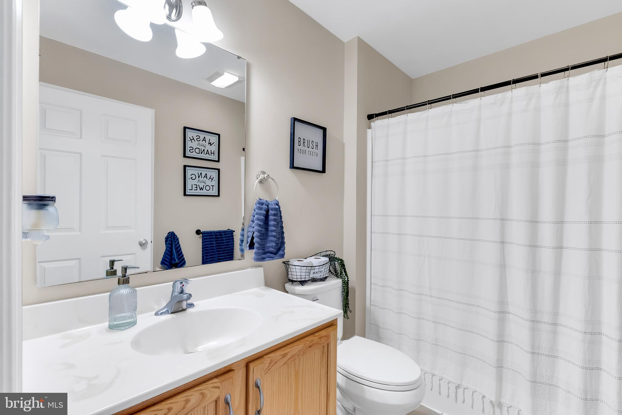 8960 Bacons Road Delmar, DE 19940 - Photo 34 of 51 a bathroom with a sink a toilet and shower
