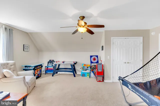 a play room with toys