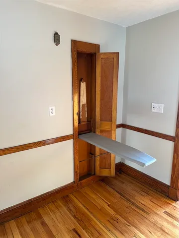 a view of wooden floor