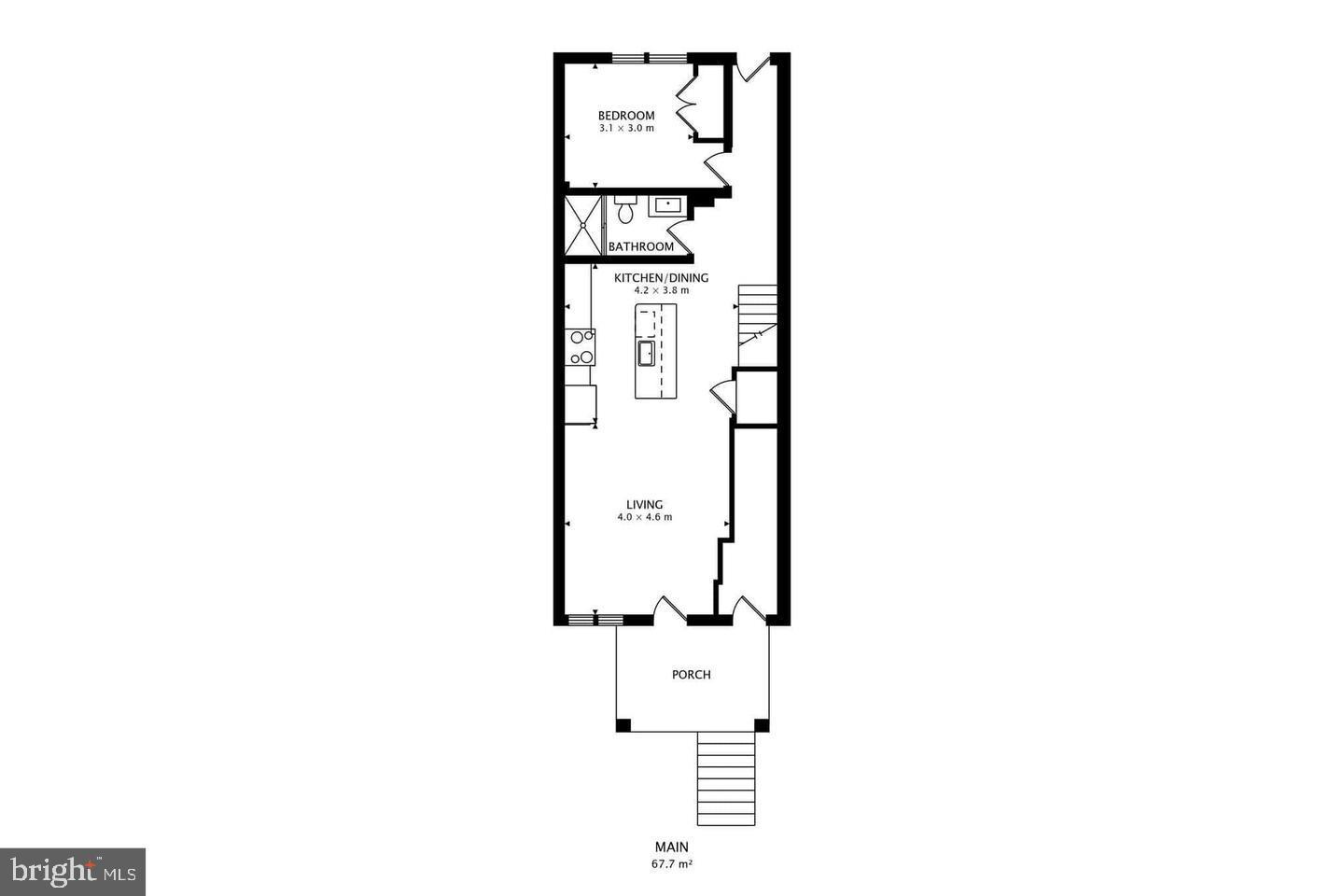 1626 K Street Northeast, Unit A Washington, DC 20002 - Photo 20 of 22 Main Level