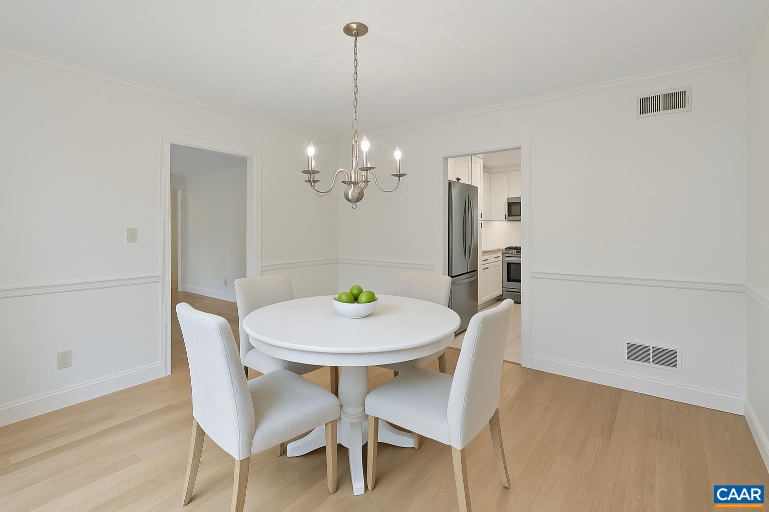 1211 Lanetown Road Crozet, VA 22932 - Photo 15 of 50 a view of a dining room with furniture and wooden floor