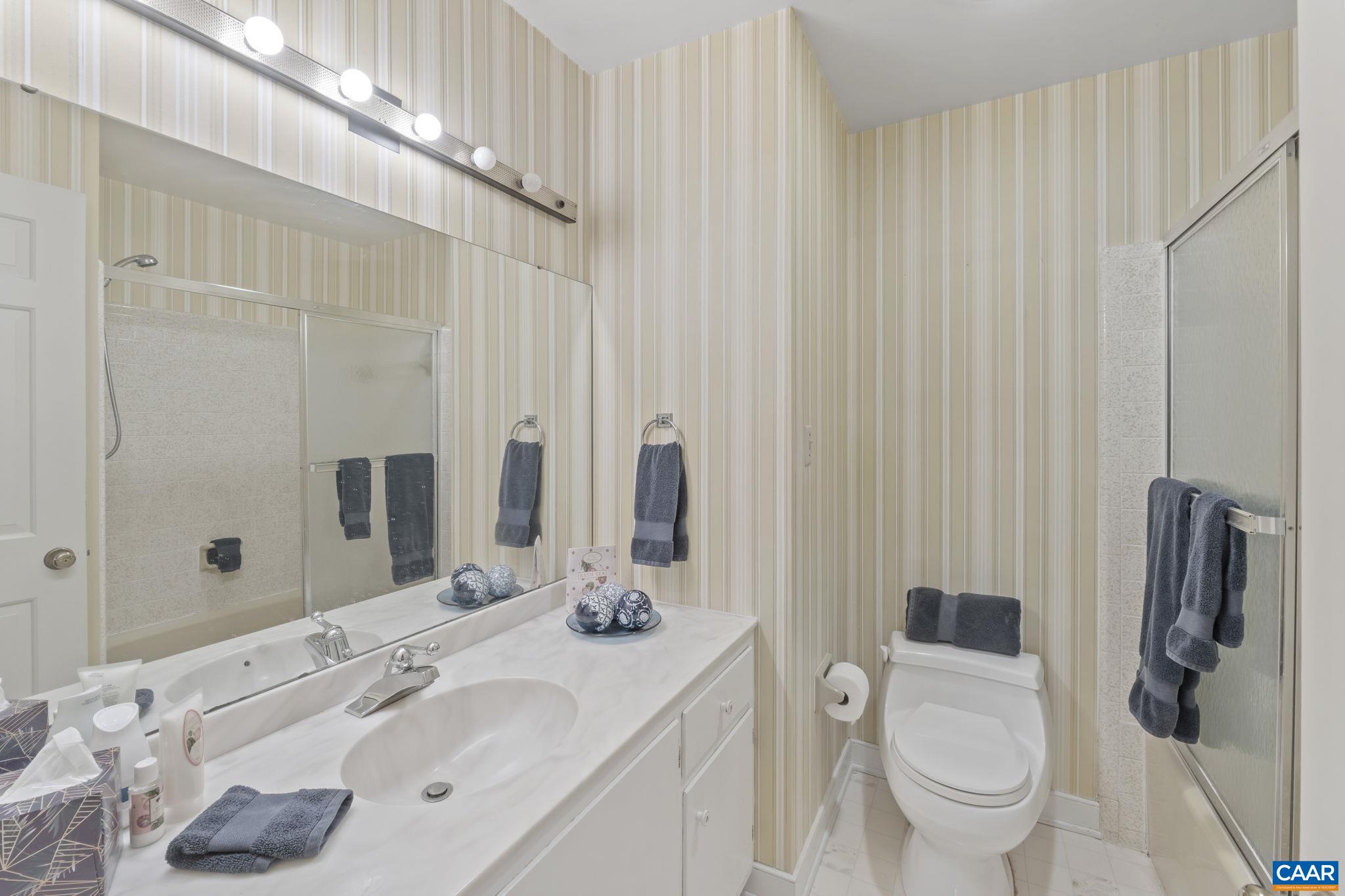 1211 Lanetown Road Crozet, VA 22932 - Photo 29 of 50 a bathroom with a sink toilet and shower