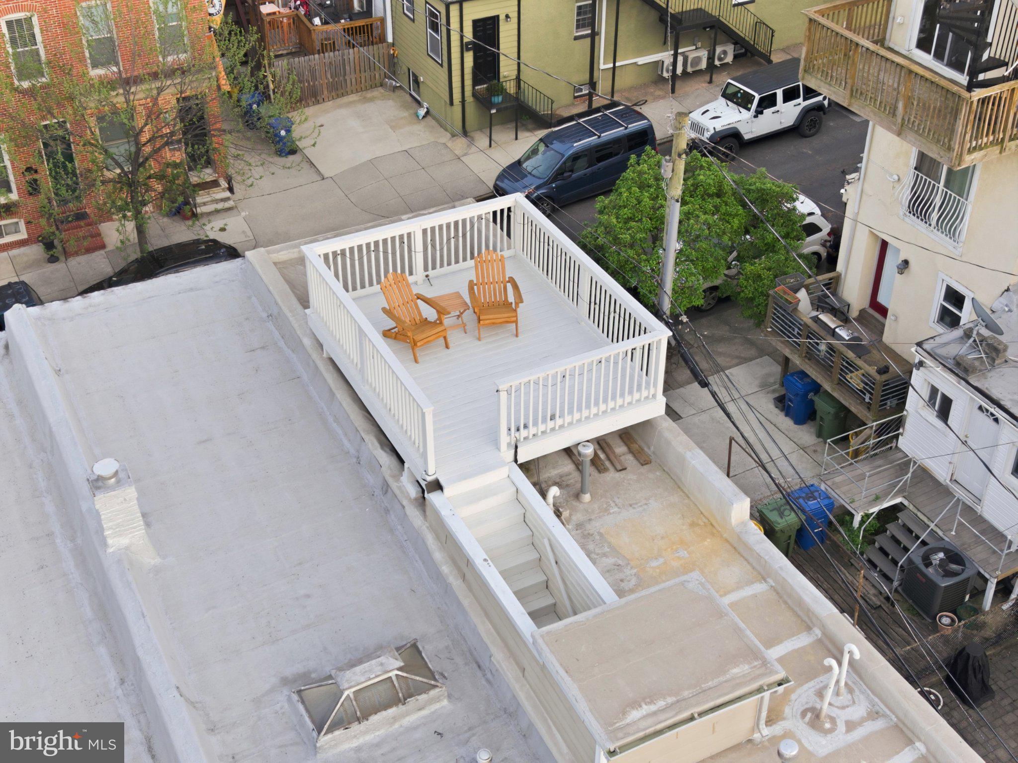 1452 Boyle Street Baltimore, MD 21230 - Photo 33 of 55 Charming rooftop retreat awaits!