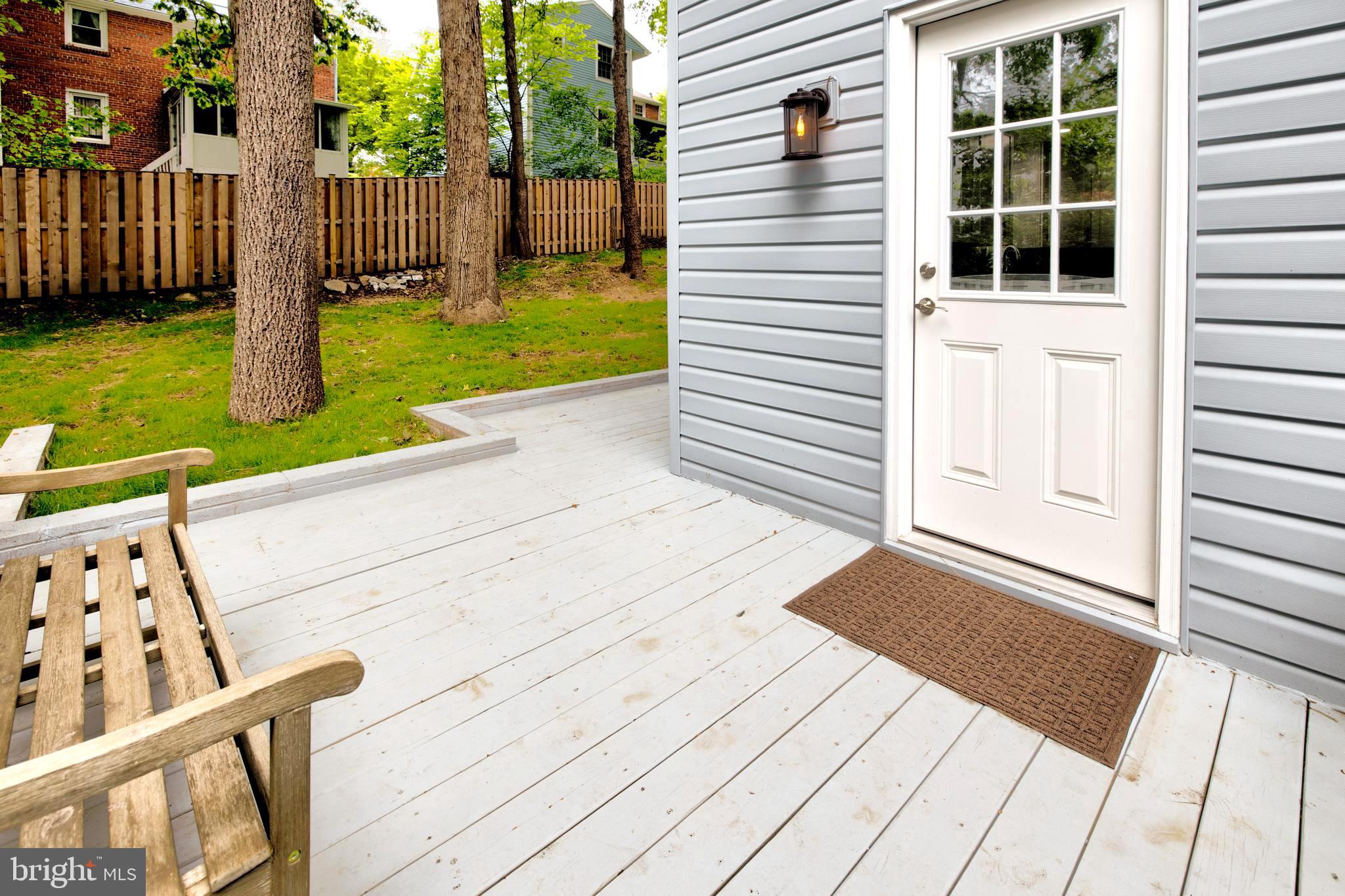 8710 Reading Road Silver Spring, MD 20901 - Photo 17 of 37 WRAP AROUND DECK FROM KIT