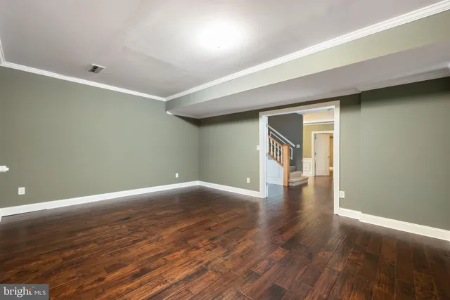 a view of a lake with a yard