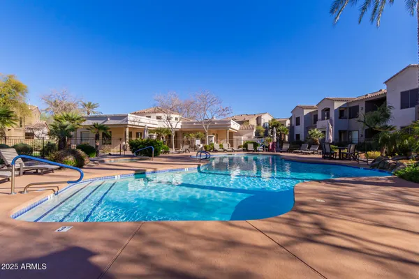 a view of a swimming pool