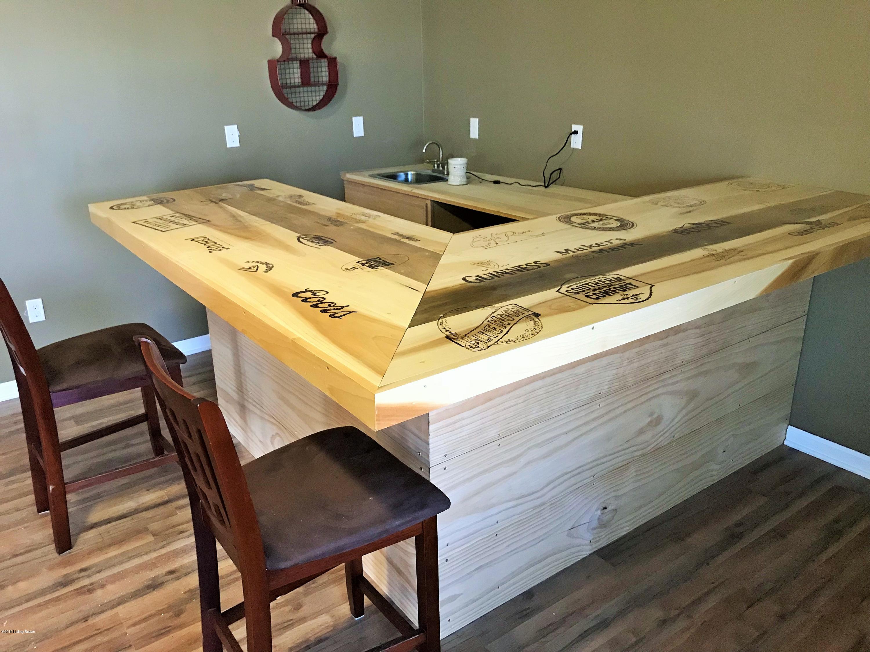 421 Culls Ridge Road Bedford, KY 40006 - Photo 19 of 28 Custom Wet Bar