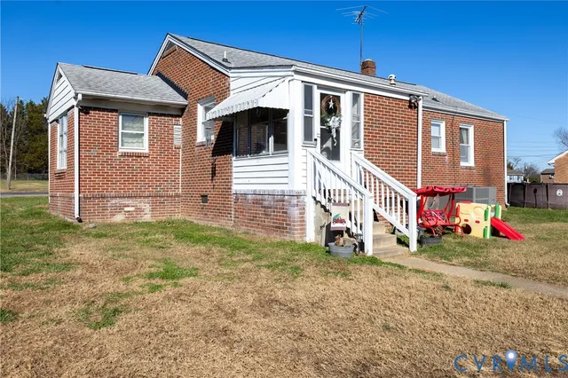a view of outdoor space and yard