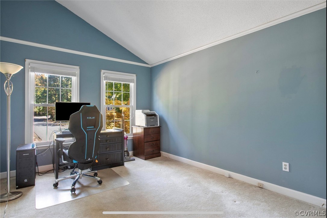 2804 Cove Ridge Road Midlothian, VA 23112 - Photo 23 of 28 a view of workspace with furniture and windows