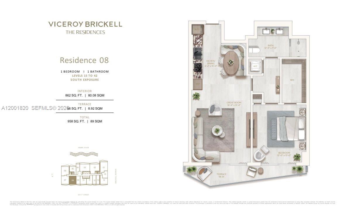 77 Southeast 5th Street, Unit 2108 Miami, FL 33131 - Photo 1 of 18