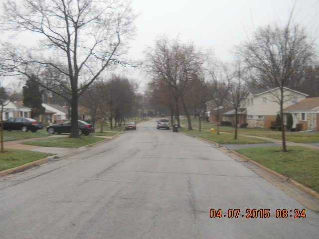 17560 Howe Avenue Homewood, IL 60430 - Photo 4 of 9 a view of street with houses