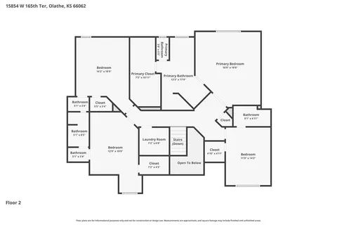 $875,000 | 15854 West 165th Terrace, Olathe, KS 66062