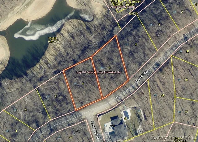 $79,900 | Lot 26-a & 27 Bay Hill Ave Lake, Lake Ozark, MO 65049