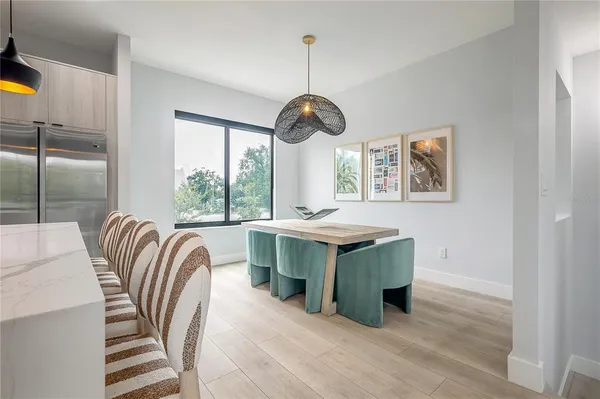 a room with furniture and window