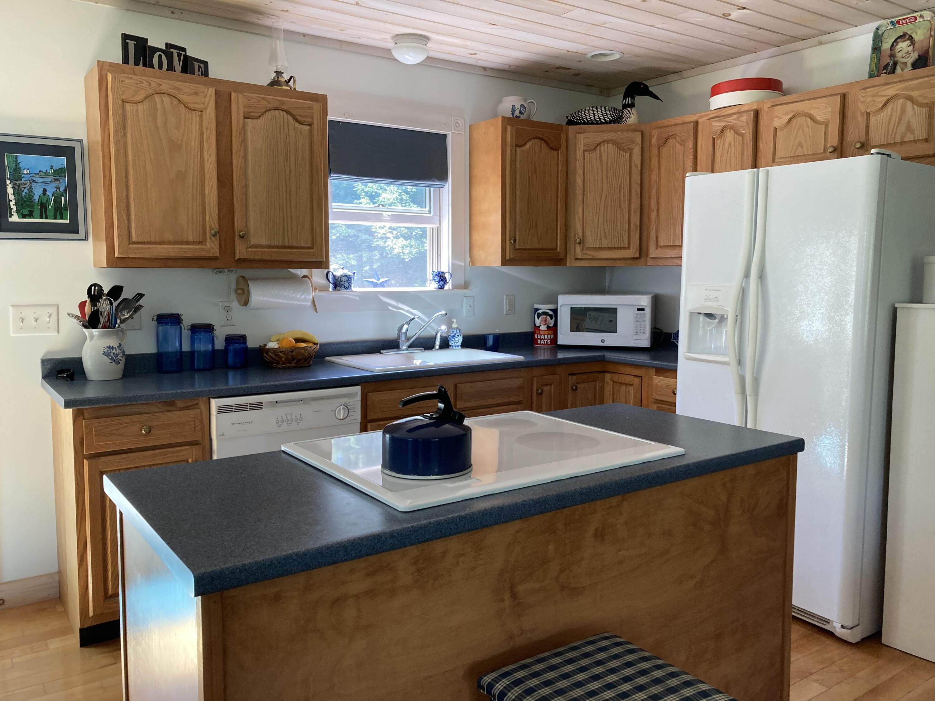 207 Goods Point Road Steuben, ME 04680 - Photo 11 of 56 Kitchen with island.