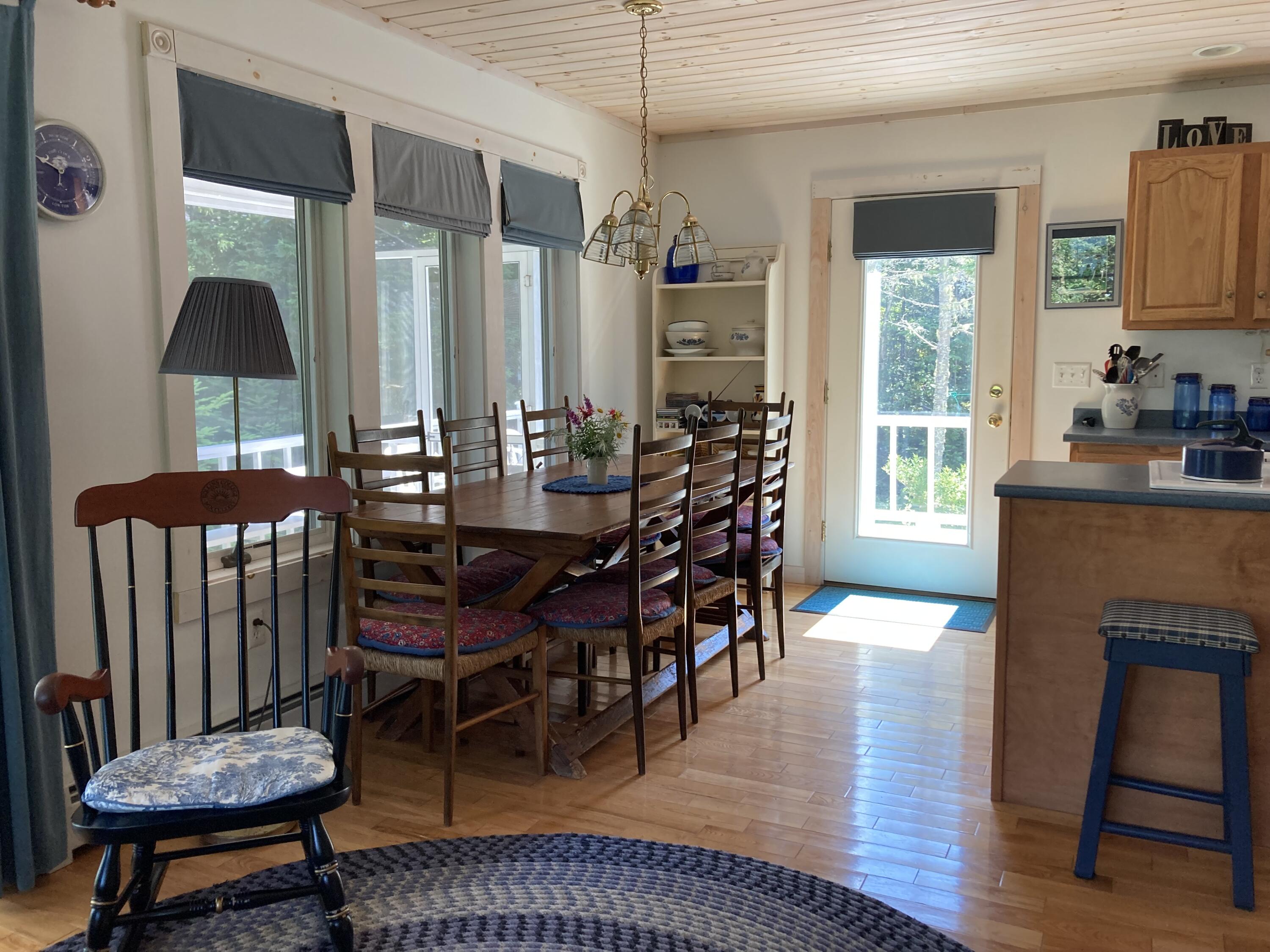 207 Goods Point Road Steuben, ME 04680 - Photo 12 of 56 Dining area from living room.