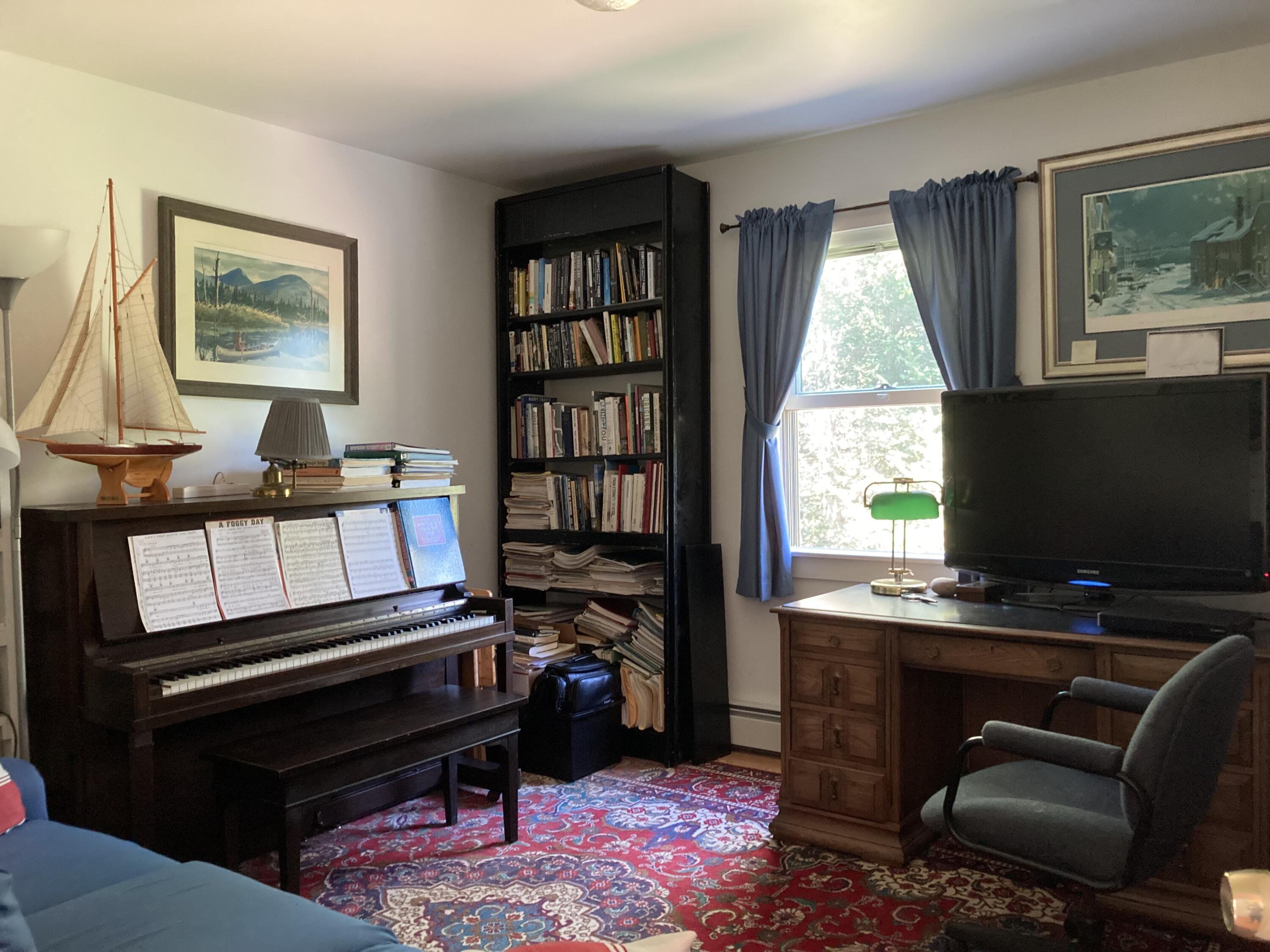 207 Goods Point Road Steuben, ME 04680 - Photo 16 of 56 Bedroom 1st floor used as a den.