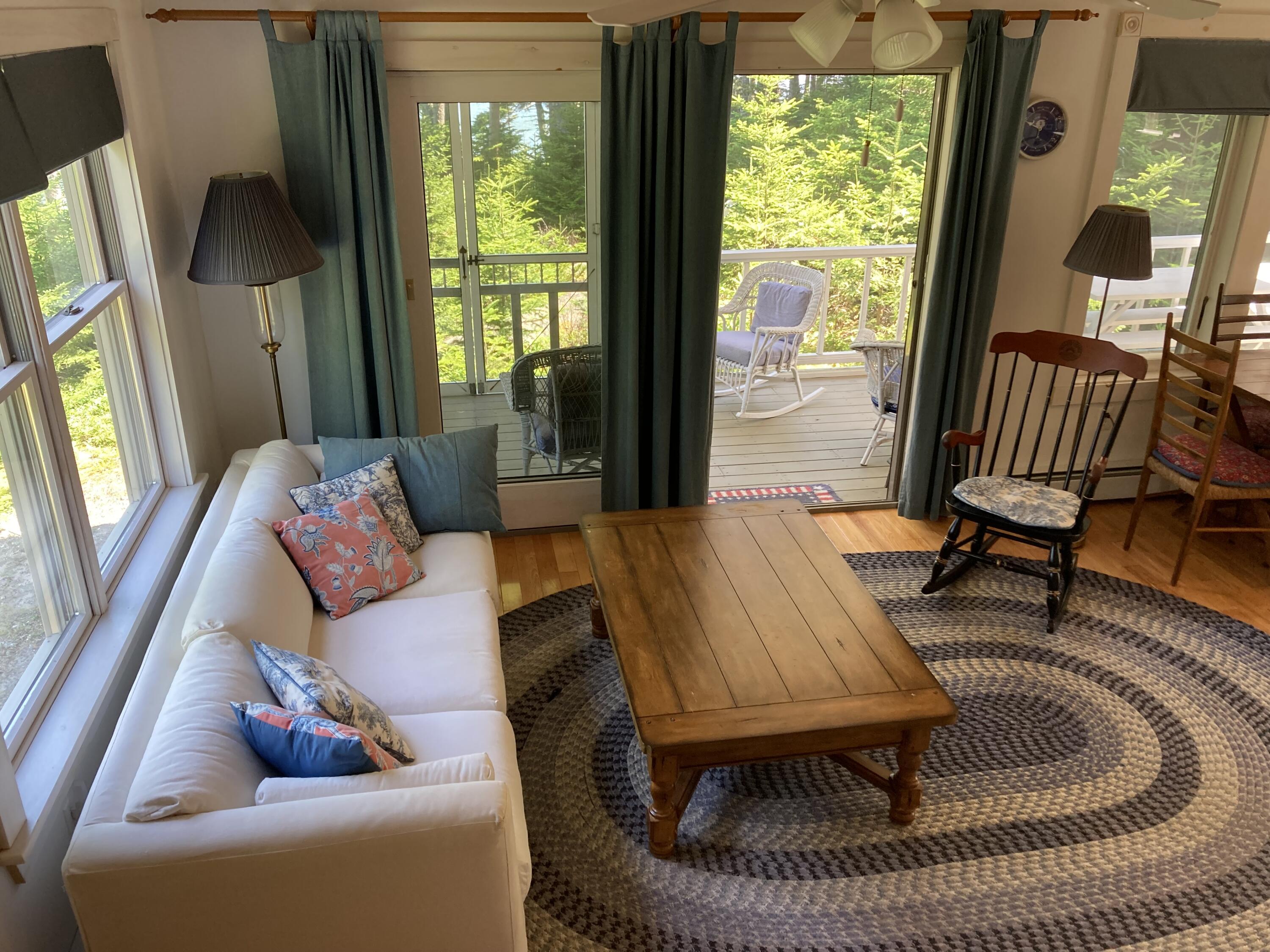 207 Goods Point Road Steuben, ME 04680 - Photo 19 of 56 From stairway into living room.