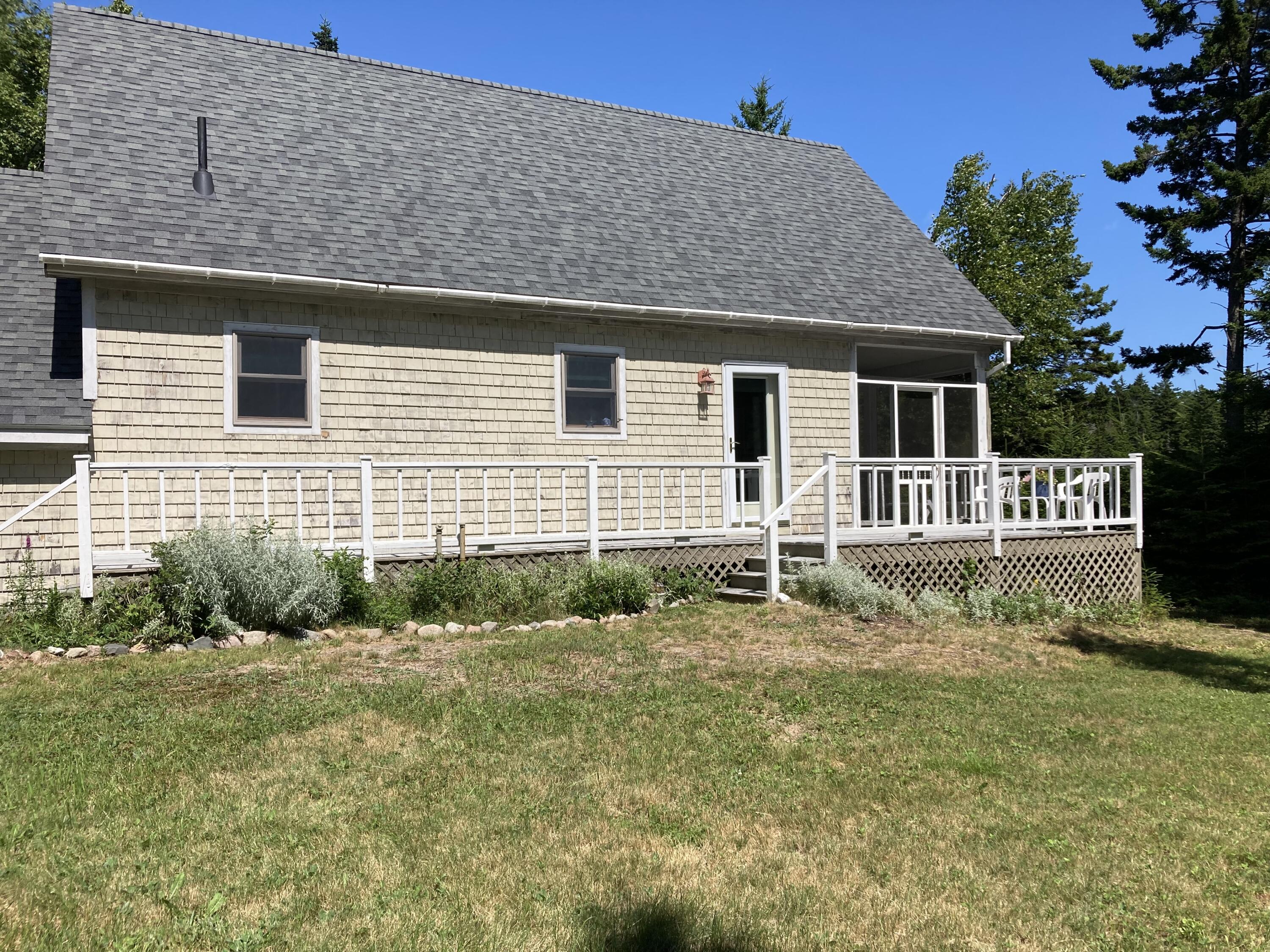 207 Goods Point Road Steuben, ME 04680 - Photo 31 of 56 Entrance from deck on west side.