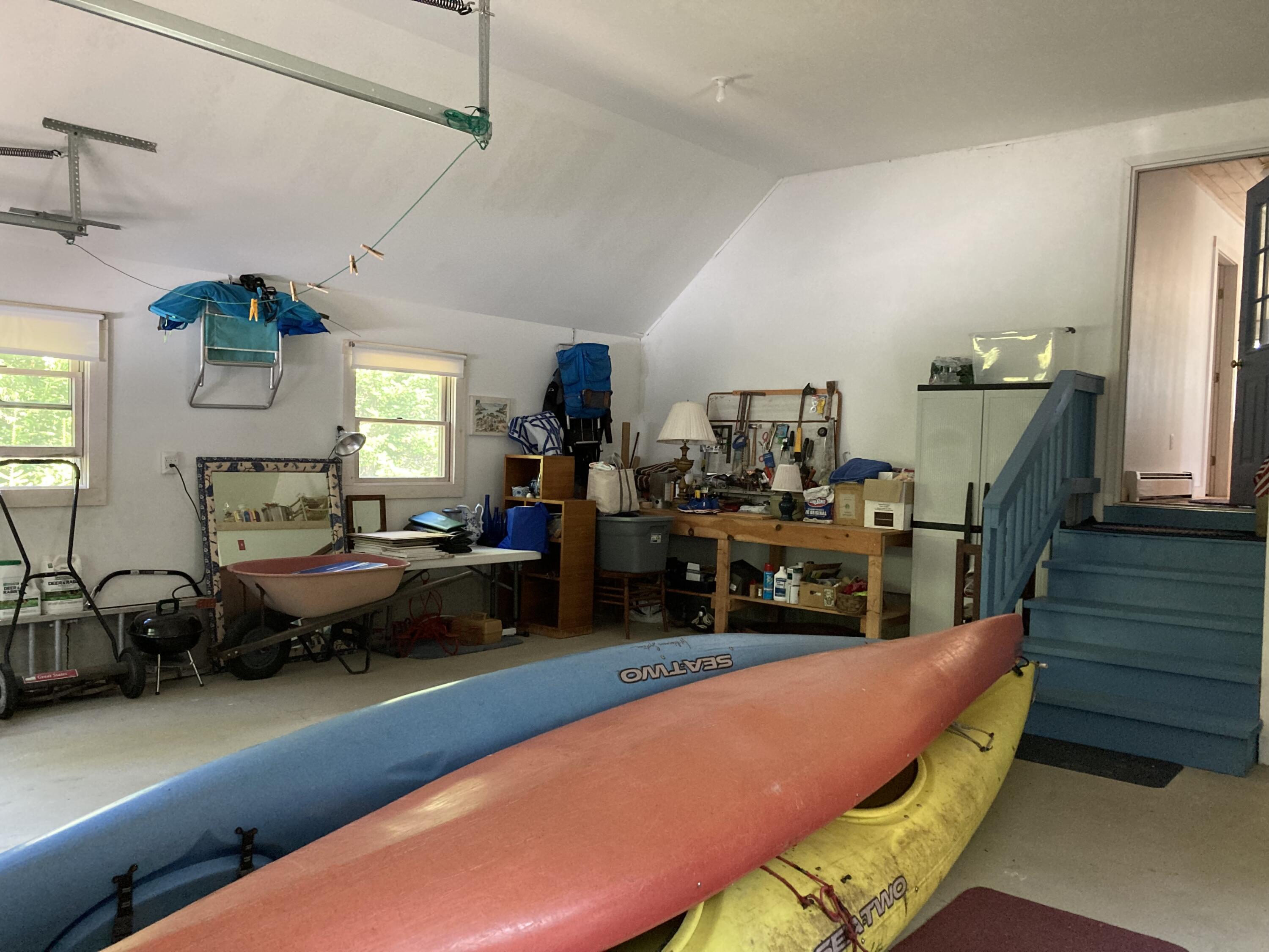 207 Goods Point Road Steuben, ME 04680 - Photo 34 of 56 Second garage bay used to store boats.