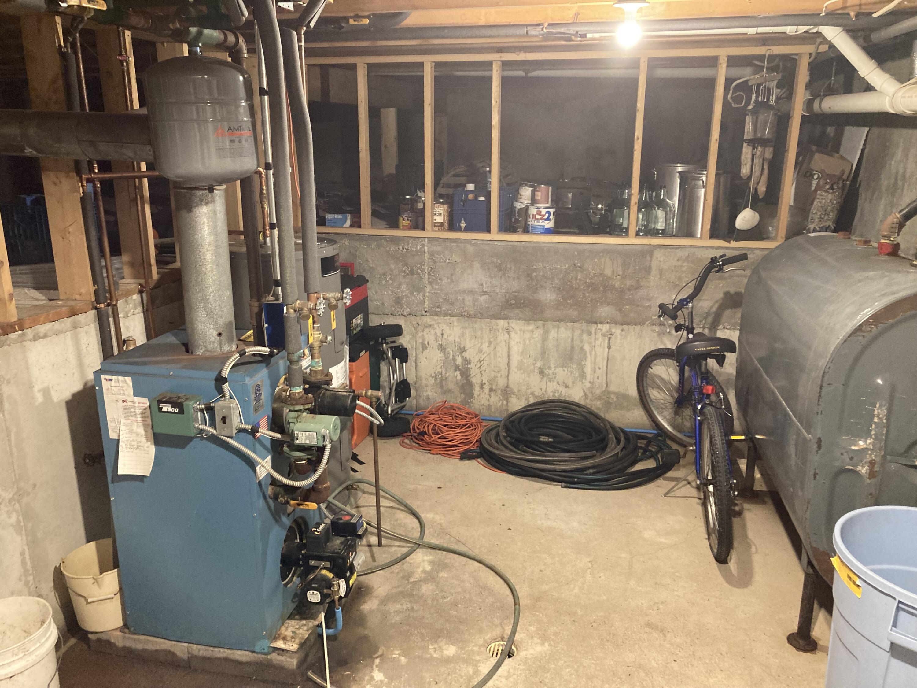 207 Goods Point Road Steuben, ME 04680 - Photo 36 of 56 Systems area in basement.