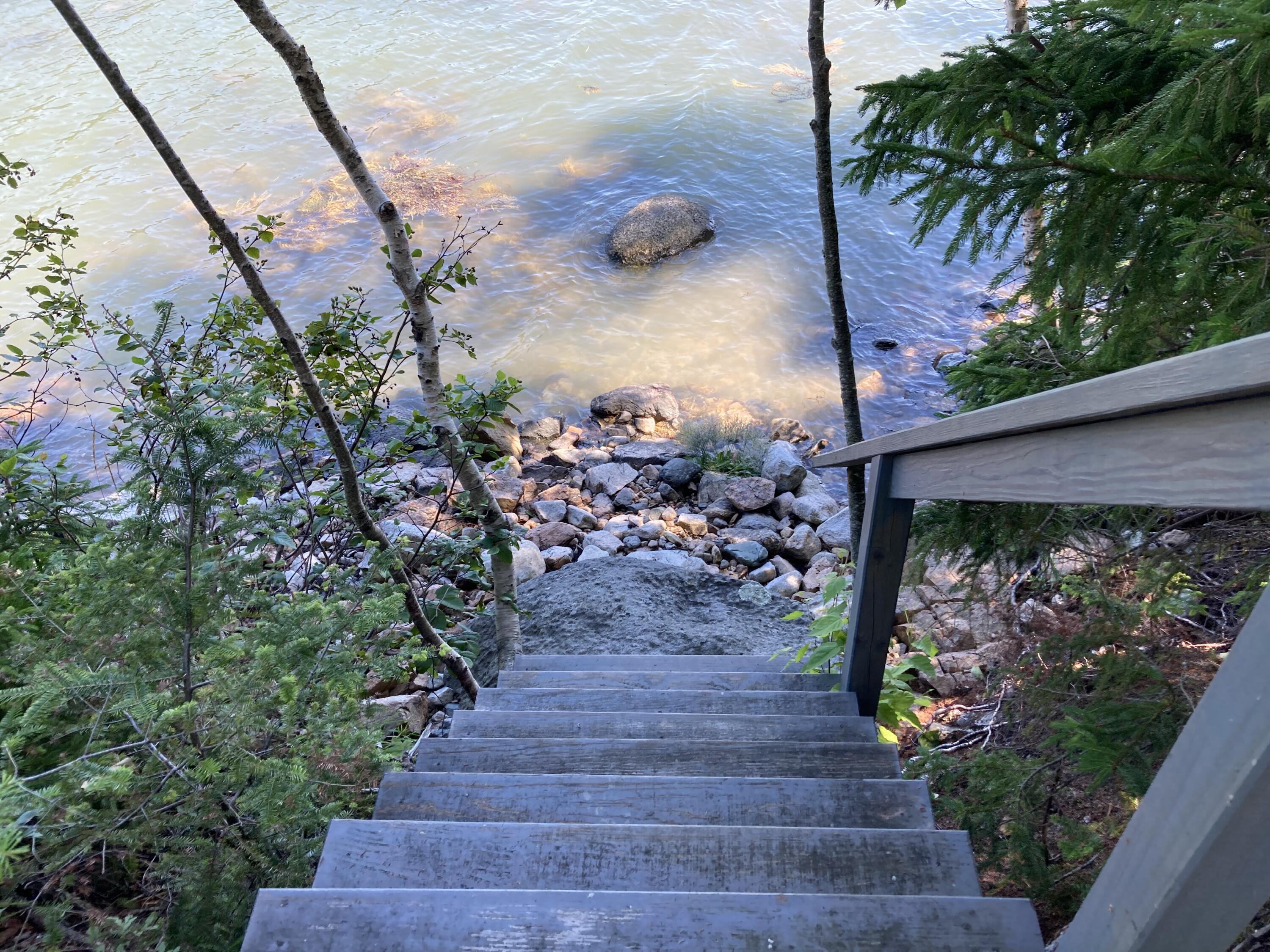 207 Goods Point Road Steuben, ME 04680 - Photo 39 of 56 Steps to shore, high tide.