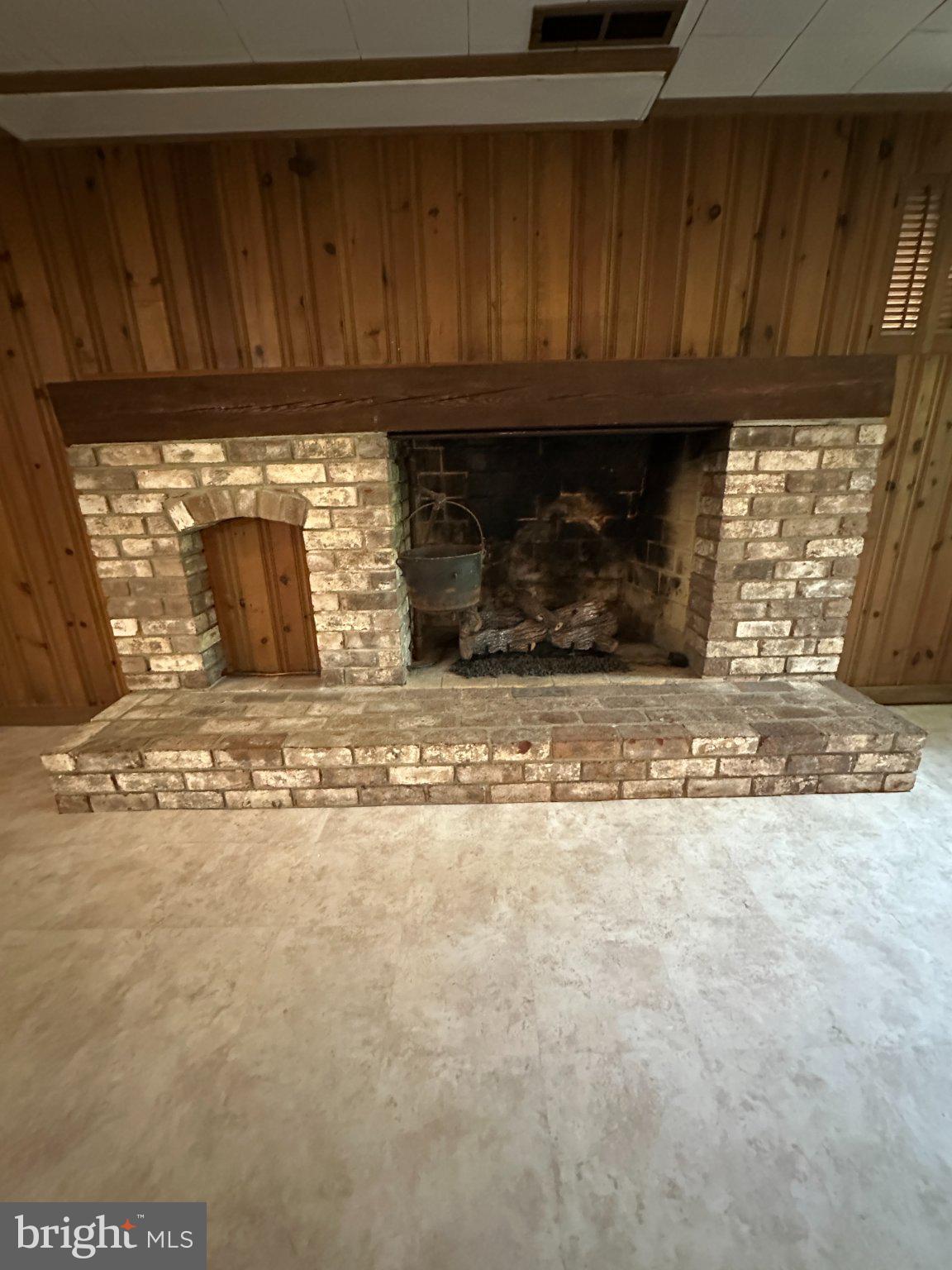 3527 Ridgeway Road Harrisburg, PA 17109 - Photo 42 of 55 Charming brick fireplace centerpiece.