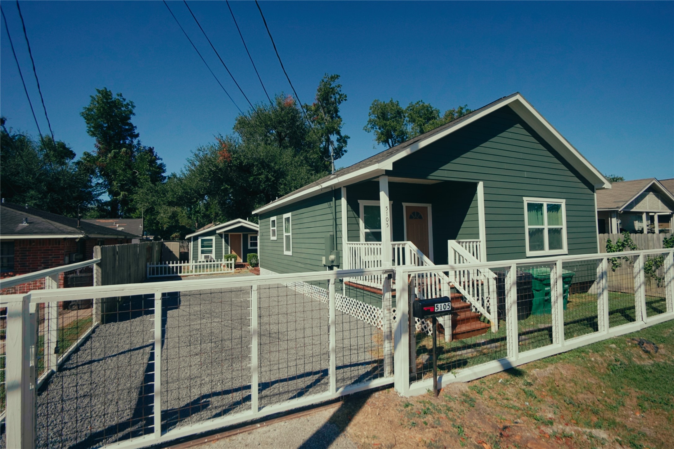 5105 Chapman Street Houston, TX 77009 - Photo 44 of 49 a view of a house with a yard and potted plant