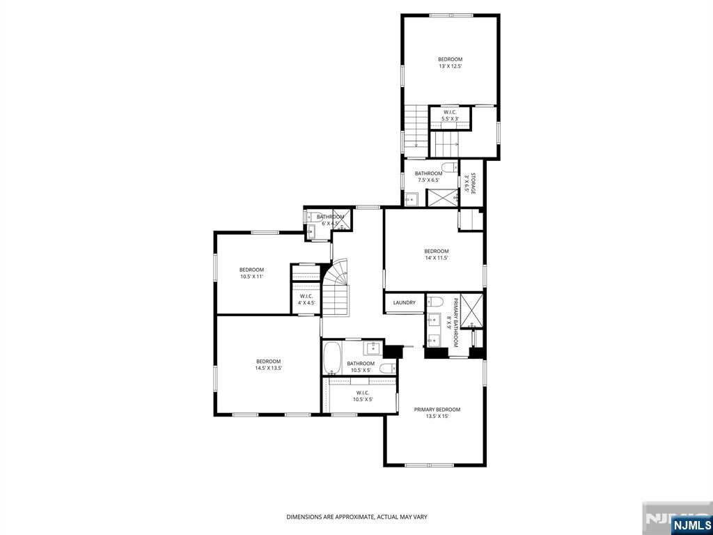 222 Ridge Road Rutherford, NJ 07070 - Photo 45 of 46 a picture of a floor plan