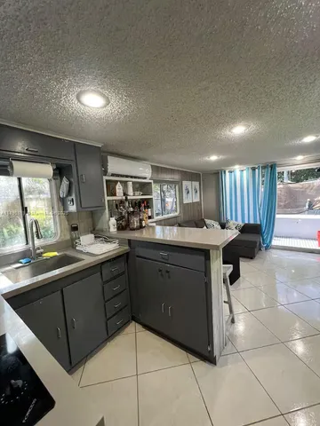 a close view of water heater