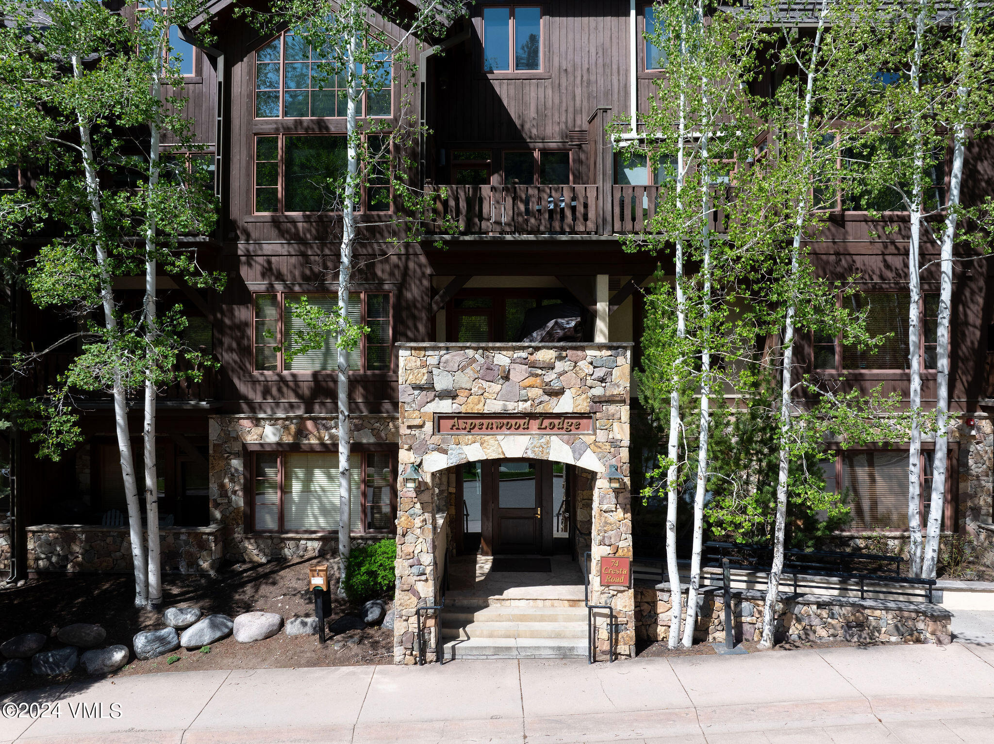 74 Cresta Road, Unit 209 Edwards, CO 81632 - Photo 13 of 13 aspenwood_lodge_209_aerial_a