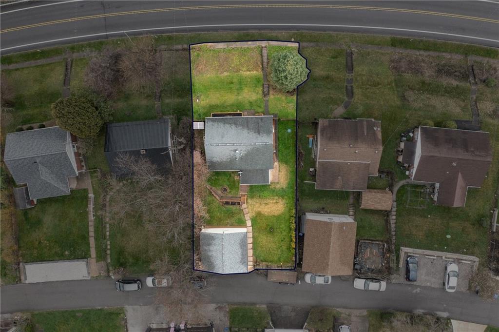 2443 Brodhead Road Aliquippa, PA 15001 - Photo 31 of 32 Parcel highlighted.