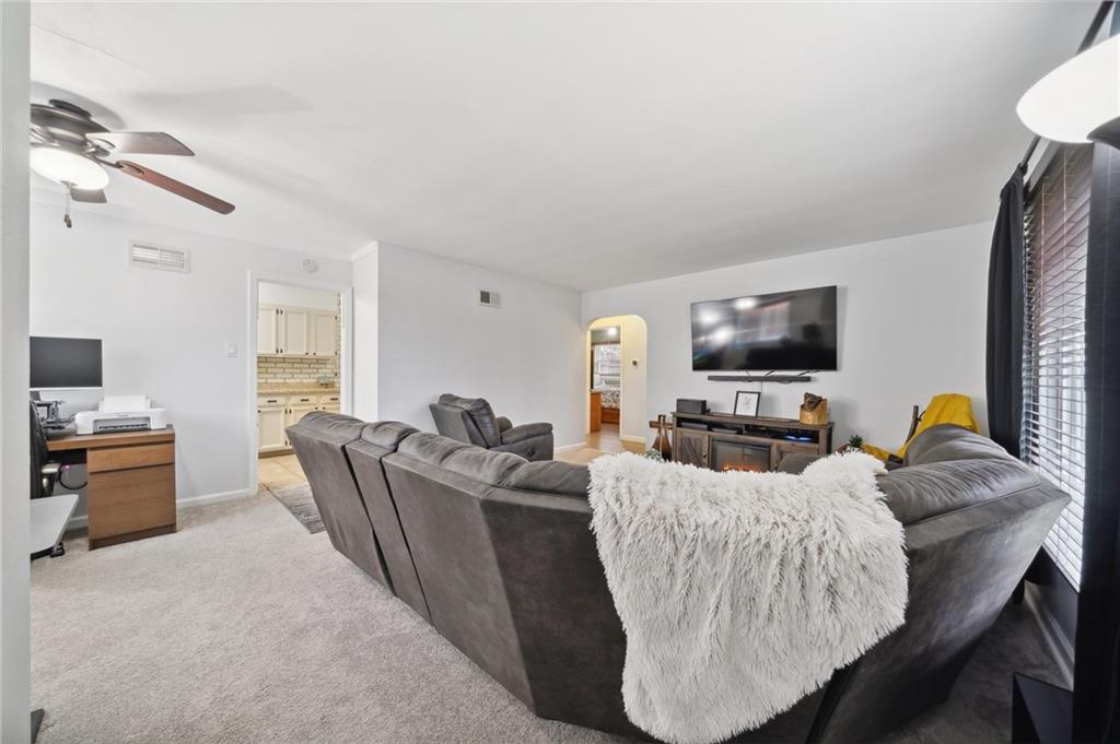 2443 Brodhead Road Aliquippa, PA 15001 - Photo 7 of 32 Plenty of space to gather for movie nights & relaxation.