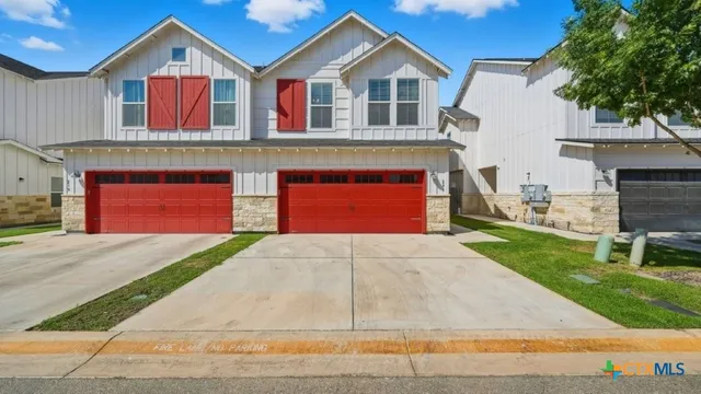 a front view of house with yard