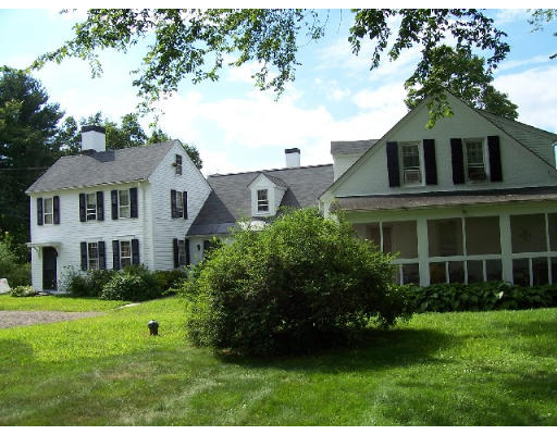 717 Main Street Boxford, MA 01921 - Photo 1 of 9 a view of a house with a garden