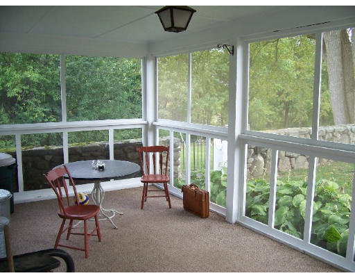 717 Main Street Boxford, MA 01921 - Photo 6 of 9 a balcony with furniture and outdoor view