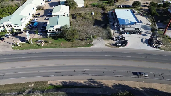 an aerial view of multiple houses