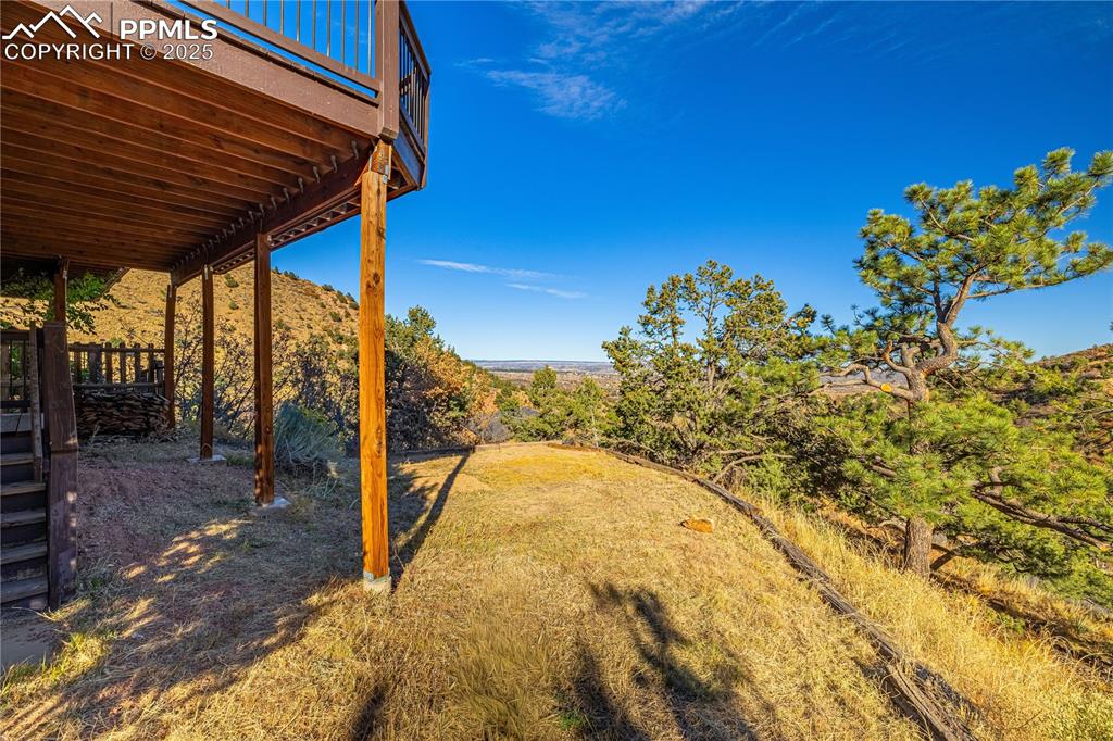 845 Crystal Park Road Manitou Springs, CO 80829 - Photo 41 of 50 a view of a backyard