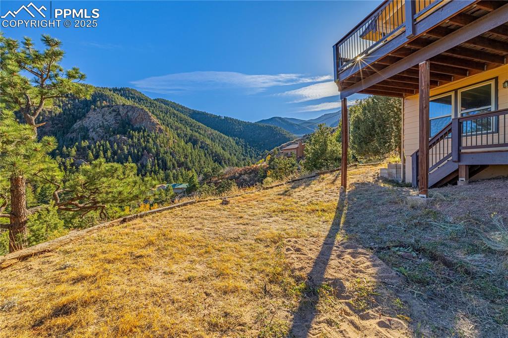 845 Crystal Park Road Manitou Springs, CO 80829 - Photo 42 of 50 a view of a backyard